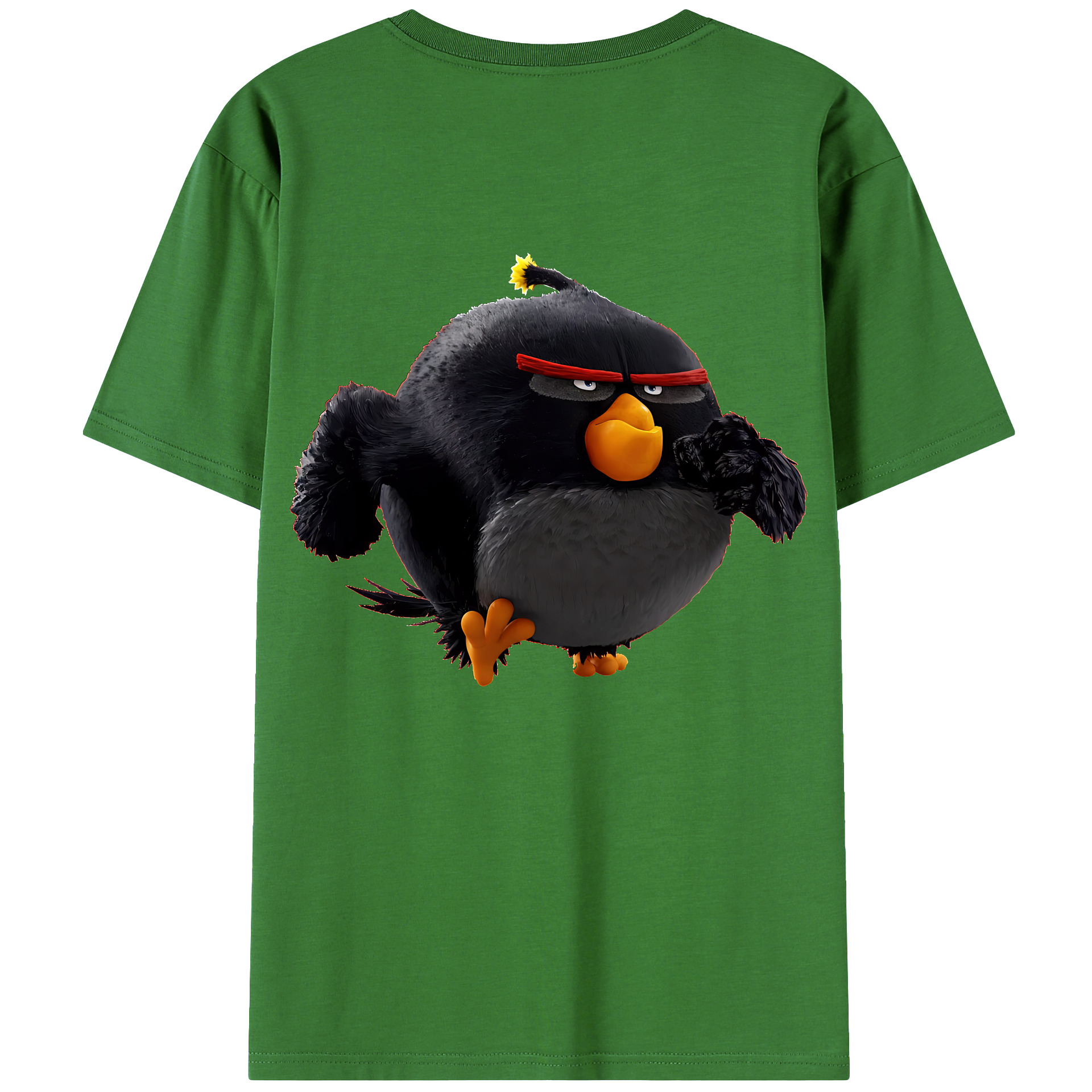 （画像用） Angry Birds アングリーバード レディース半袖Tシャツ(バックプリント)